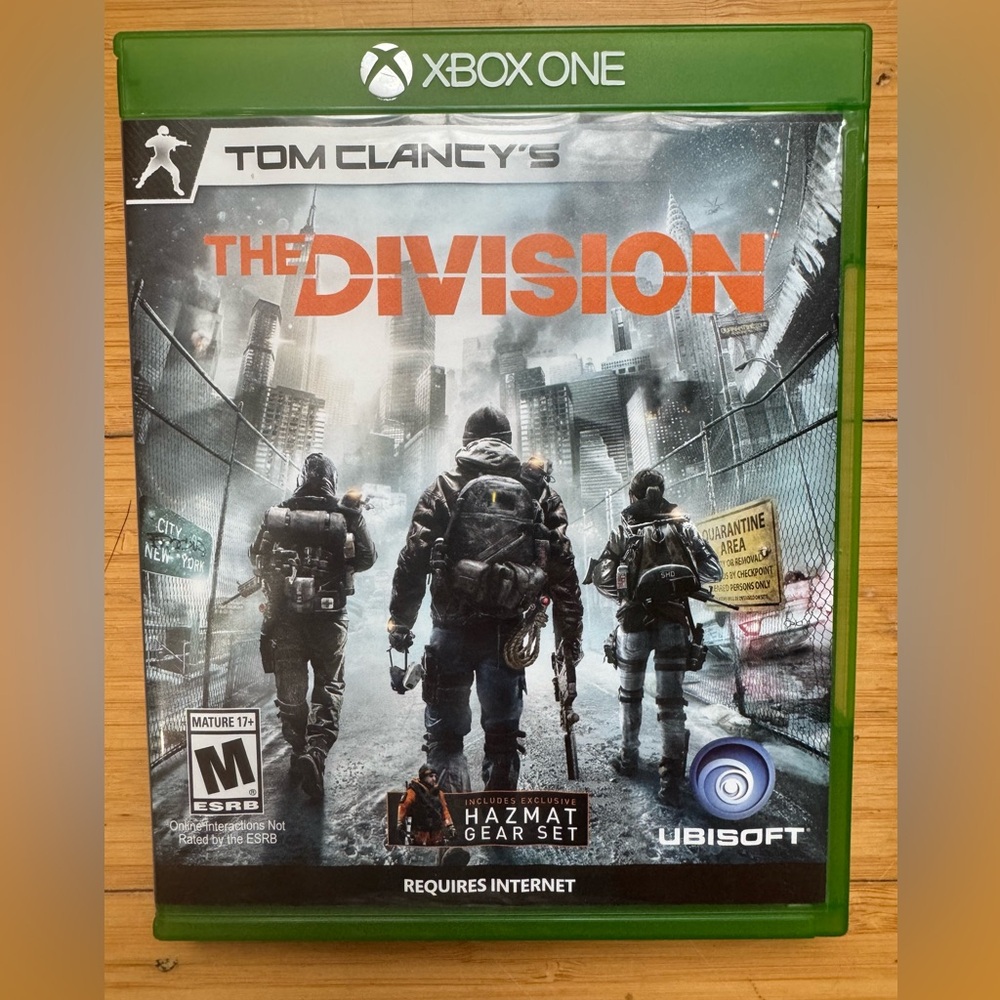 Tom Clancy’s The Division (Microsoft Xbox One) Complete in Box CIB